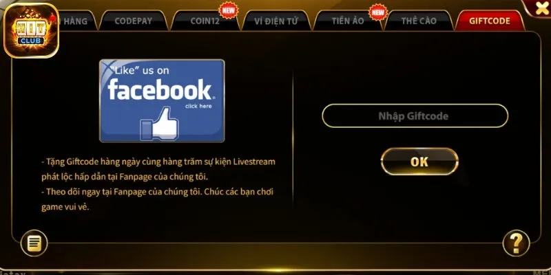 Nhiều Giftcode bất ngờ tung ra liên tục từ cổng game
