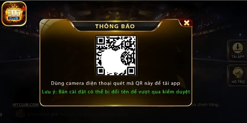 Các bước tải ứng dụng cổng game về thiết bị điện thoại iOS