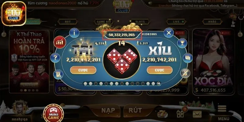 Tổng quát chung về trò chơi tài xỉu